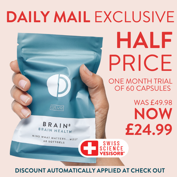 BRAIN8 Daily Mail UK Exclusive 1 Month £24.99