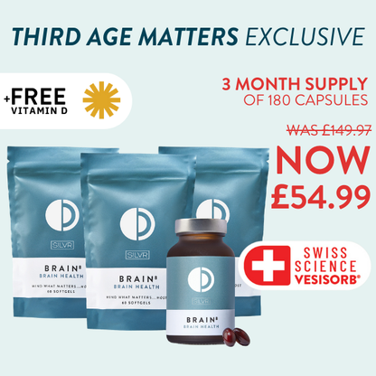 BRAIN8 Third Age Matters 3 Month Bundle £54.99 TM2