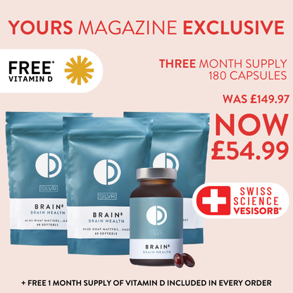 BRAIN8 Yours Magazine 3 Month Bundle £54.99